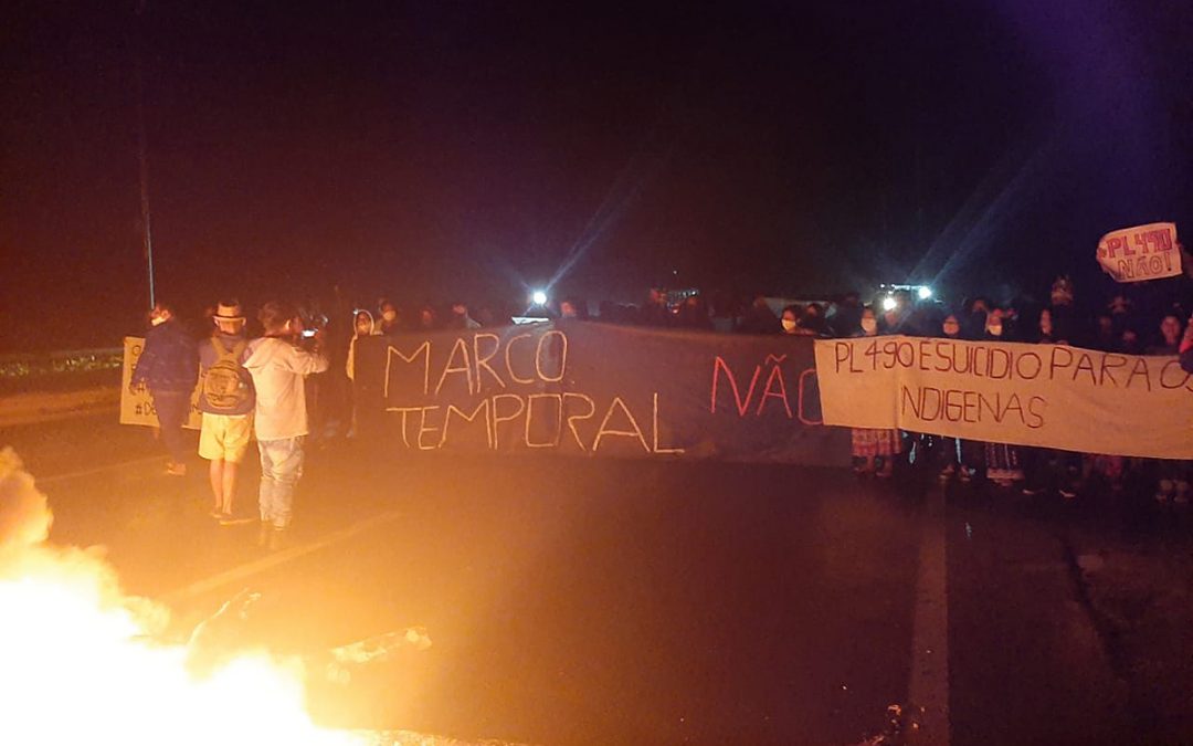 RBA: Ato em São Paulo em defesa das terras indígenas protesta contra o PL 490