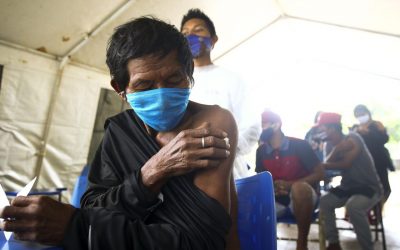 AMAZÔNIA NOTÍCIA E INFORMAÇÃO: COVID-19: 82% DOS INDÍGENAS RECEBERAM 1ª DOSE, DIZ MINISTÉRIO DA SAÚDE