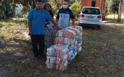 FUNAI: Indígenas do Sul do país recebem mais de 10 mil cestas de alimentos