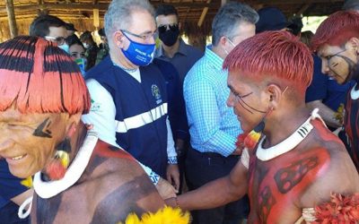 MINISTÉRIO DA SAÚDE: Mutirão de saúde leva atendimentos para indígenas no Xingu (MT)
