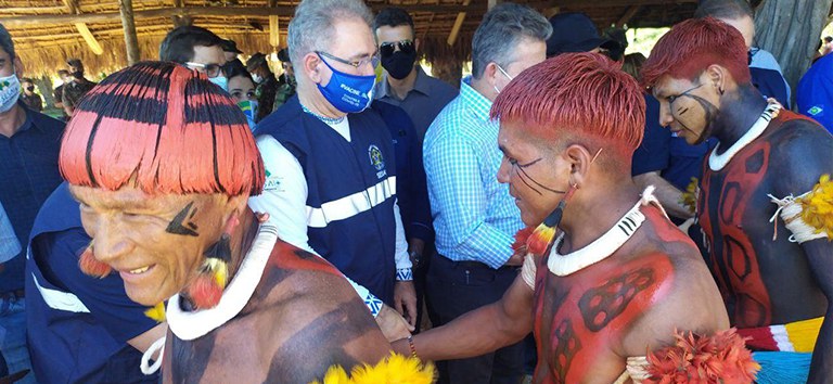 MINISTÉRIO DA SAÚDE: Mutirão de saúde leva atendimentos para indígenas no Xingu (MT)