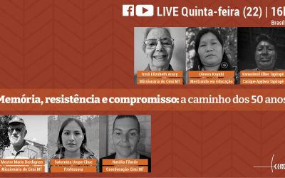 CIMI: #LiveDoCimi celebrou “Memória, resistência e compromisso – a caminho dos 50 anos”; assista