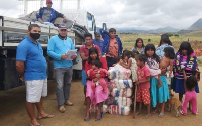 FUNAI: Com recursos próprios, Funai distribui 32,6 toneladas de alimentos para indígenas em MG