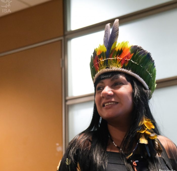 ISA: Chirley Pankará, no solo da aldeia e nos corredores da Alesp!