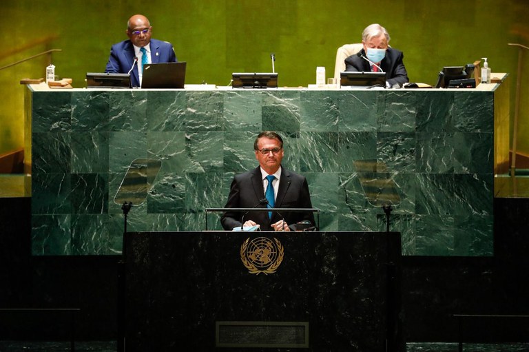PLANALTO: Presidente Jair Bolsonaro discursa na Assembleia Geral da ONU e diz que Brasil vive novos tempos