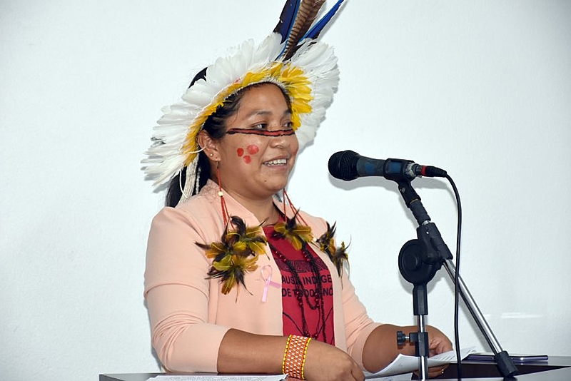 BRASIL DE FATO: Primeira vereadora indígena da cidade de Chapecó (SC) toma posse
