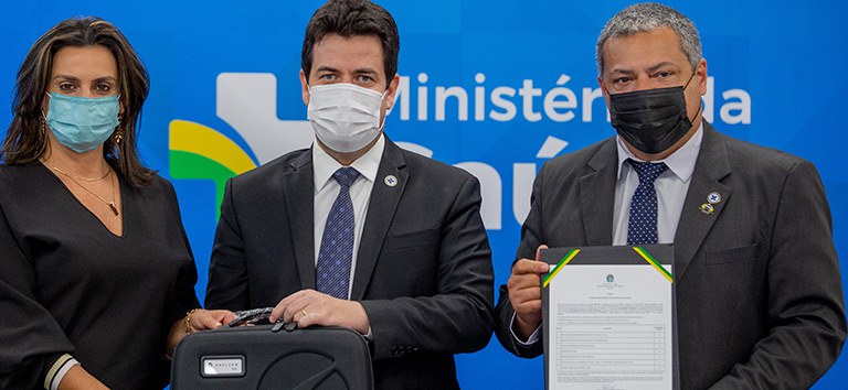 MINISTÉRIO DA SAÚDE: Ministério da Saúde recebe da Vale doação de 34 kits para reforçar atendimento aos indígenas