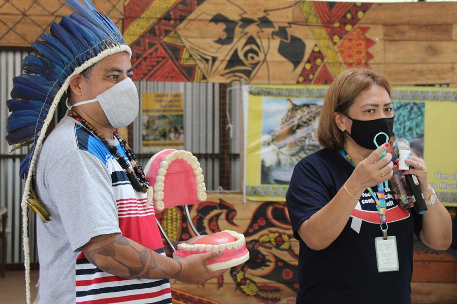 ONU BRASIL: Indígenas brasileiros e ribeirinhos são atendidos por equipe médica da OIM em Manaus