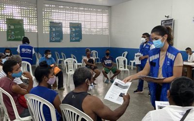 ONU BRASIL: OIM apoia vacinação contra influenza para população venezuelana em Manaus