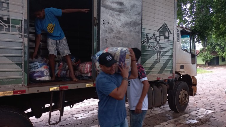 FUNAI: Funai distribui mais de 400 cestas básicas em aldeias urbanas de Campo Grande e Anastácio (MS)