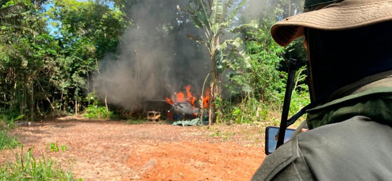 FUNAI: Com apoio da Funai, Operação na Terra Indígena Yanomami apreende 75 aeronaves em três meses