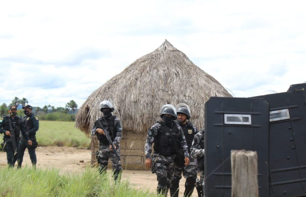 CIMI: Comunidade da TI Pium, em Roraima, sofre ataques de policiais após decisão favorável à reintegração de posse de fazendeiro