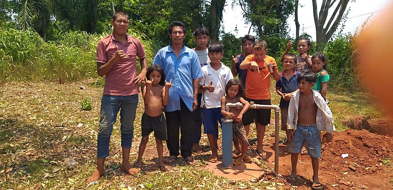 BRASIL DE FATO: PR: após dias sem água e 12 casos de intoxicação, indígenas recebem nova bomba para poço