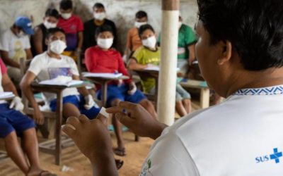 ONU BRASIL: OIM atua na prevenção contra malária e COVID-19 em terra Yanomami