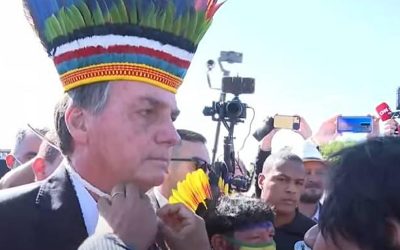 BRASIL DE FATO: Mérito indigenista? Bolsonaro e dez ministros ganham medalha do Ministério da Justiça