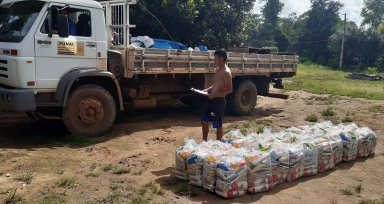 FUNAI: Funai distribui mais de 5 mil cestas básicas em Rondônia