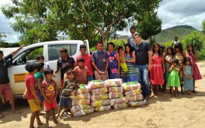 FUNAI: Funai distribui 127,9 toneladas de alimentos para 17 etnias dos estados de Minas Gerais e Espírito Santo