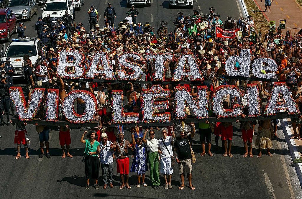 GREENPEACE: Mais de meio milhão de brasileiros e brasileiras dizem: “Basta de Violência contra os Povos Indígenas”!