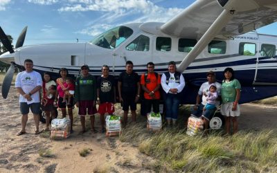 FUNAI: Funai distribui 500 cestas básicas durante ação conjunta em Roraima