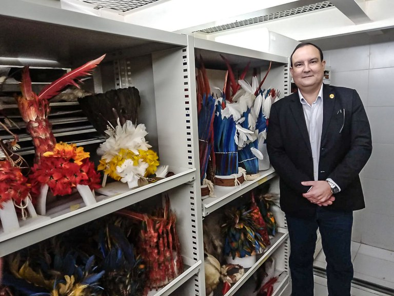 FUNAI: No Rio de Janeiro, presidente da Funai visita instalações do Museu do Índio