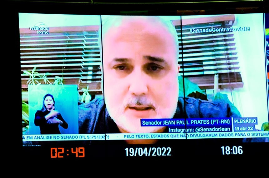 SENADO: Jean Paul defende discussão sobre a ‘autodeterminação’ dos povos indígenas