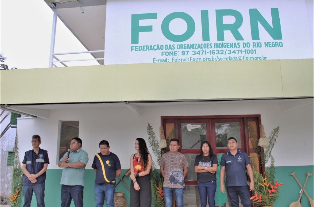 FOIRN: INAUGURAÇÃO DA SEDE DA FOIRN | Fundada em 30 de Abril de 1987, a FOIRN foi criada para defender os direitos dos povos indígenas que habitam a região do Rio Negro no Amazonas.