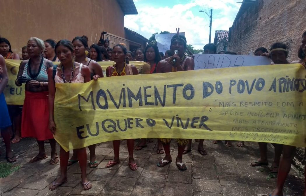 CIMI: Povo Apinajé ocupa Polo Base Indígena, em Tocantinópolis (TO), para reivindicar melhorias na área da Saúde