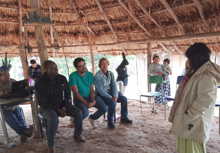 FUNAI: Coordenador regional da Funai em São Paulo realiza visita a aldeia do estado