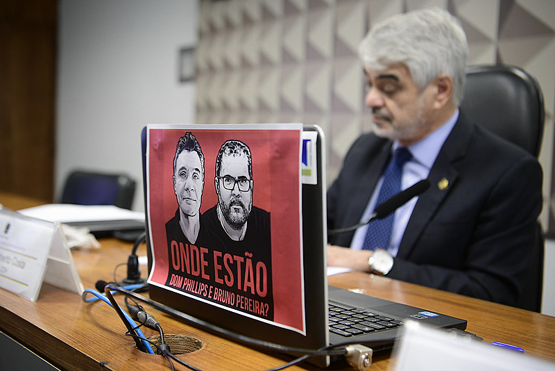 BRASIL DE FATO: Caso Dom Phillips e Bruno Pereira: Senado aprova diligências na região dos desaparecimentos