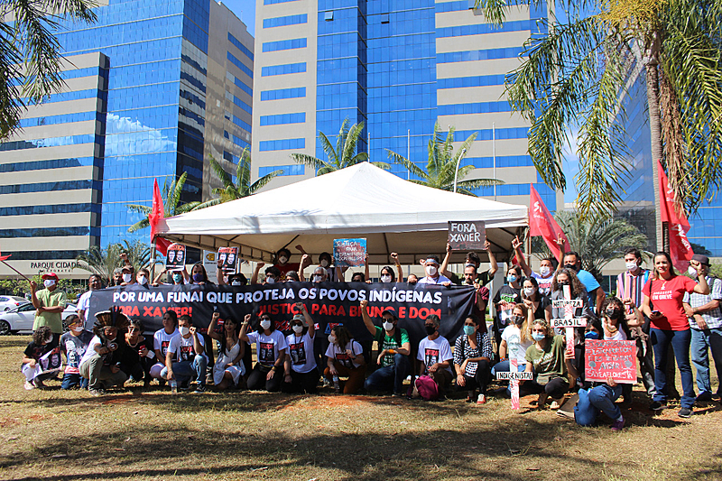 BRASIL DE FATO: Servidores fazem greve e cobram demissão do presidente da Funai em Brasília