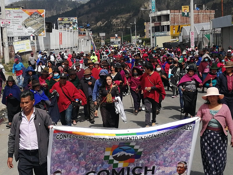 BRASIL DE FATO: Movimento indígena do Equador mantém greve geral pelo 5º dia; presidente pede diálogo