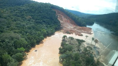 MPF: Mancha nas águas do Mapuera (PA) foi causada por deslizamento de terras, mas segurança alimentar preocupa MPF
