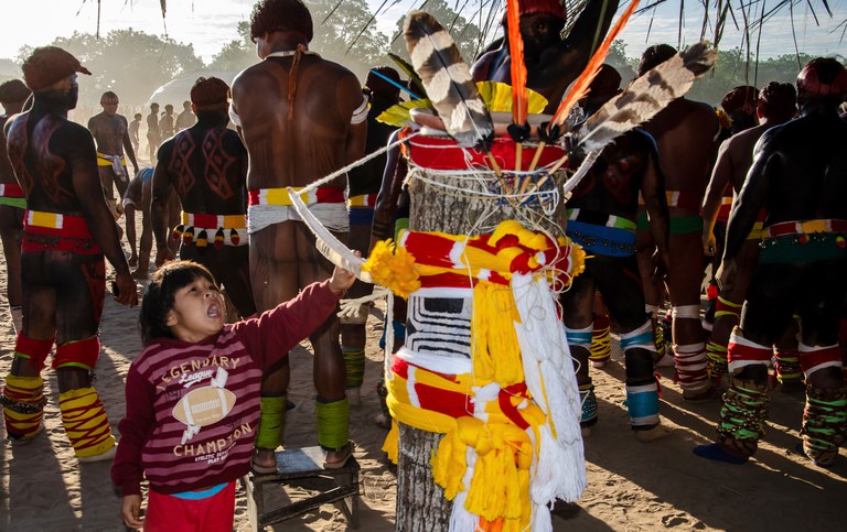 FUNAI: No Parque do Xingu, etnia Kalapalo realiza ritual sagrado Kuarup