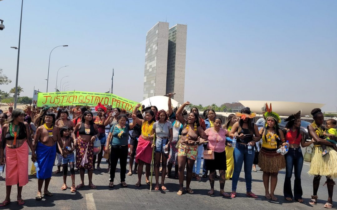 DE OLHO NOS RURALISTAS: “Nosso povo está sendo assassinado”: indígenas de nove etnias protestam em Brasília contra massacres