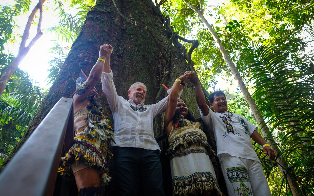 AMAZÔNIA REAL: Lula promete acabar com garimpos e demarcar territórios na Amazônia