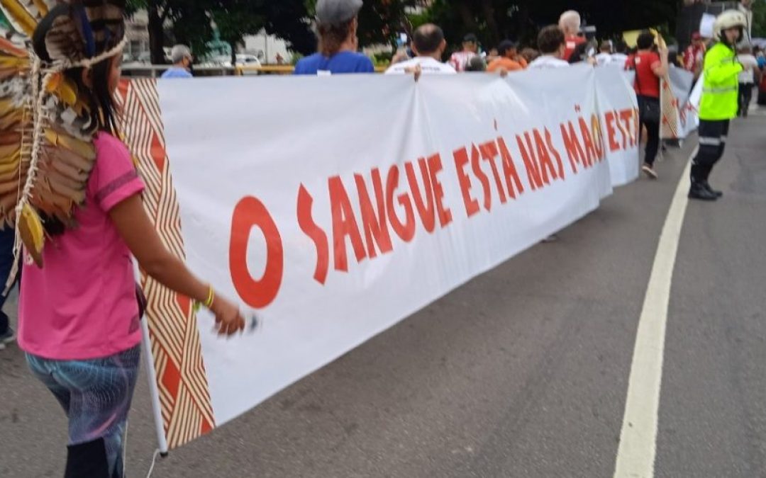 CIMI: Indígenas e ribeirinhos participam do 28º Grito dos Excluídos, em Manaus, pelos dois anos de impunidade do massacre do rio Abacaxis
