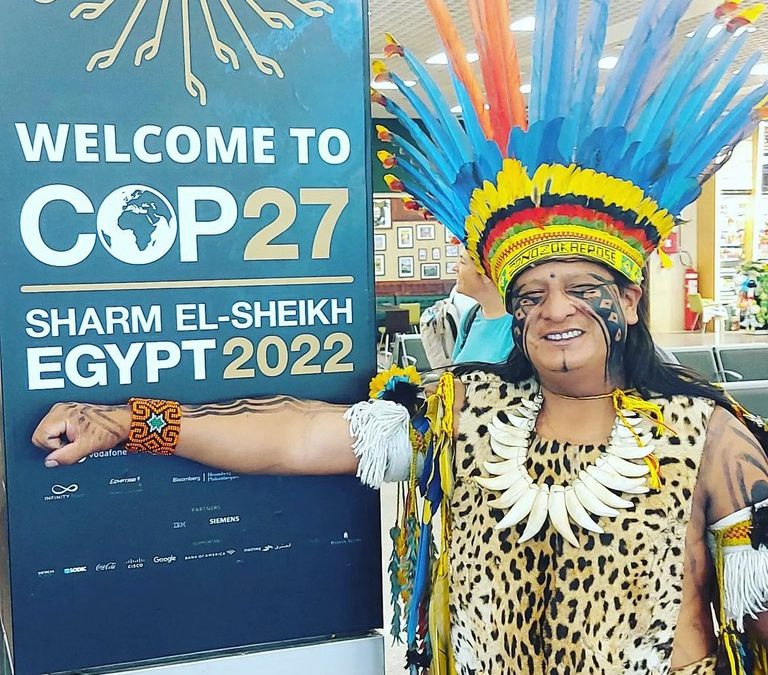 FUNAI: Lideranças da etnia Haliti-Paresi apresentam projeto agrícola de sucesso durante participação na COP 27, no Egito