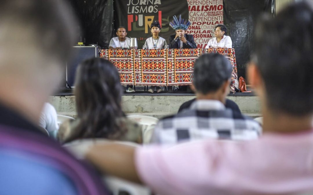 AMAZÔNIA REAL: Amazônia Real participa da 1ª Conferência de Jornalismos Plurais