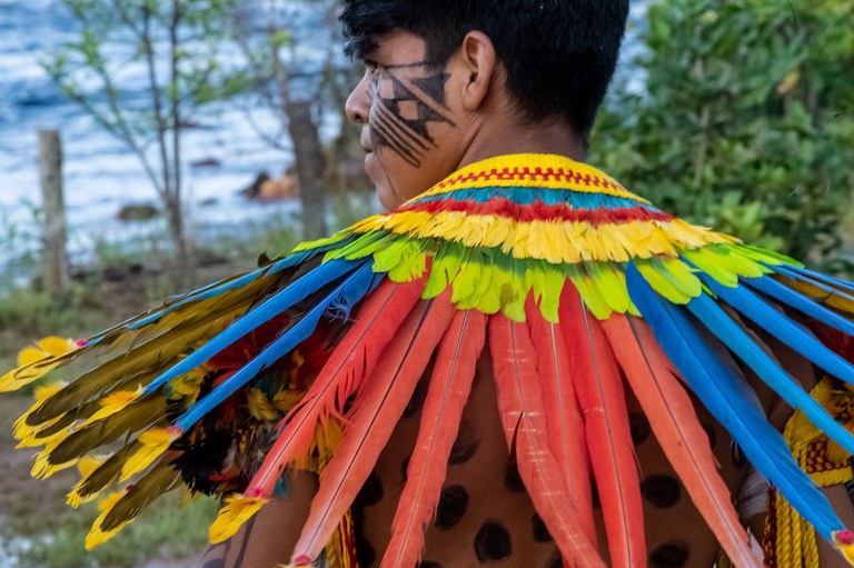 FUNAI: A pintura e o traje tradicional fortalecem a identidade da etnia Haliti-Paresi