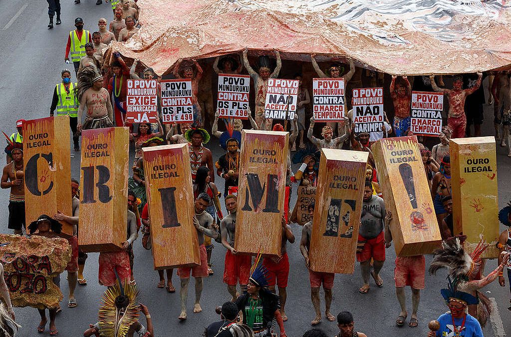 GREENPEACE: Genocídio indígena: garimpo ilegal está matando crianças Yanomami e não é de hoje…