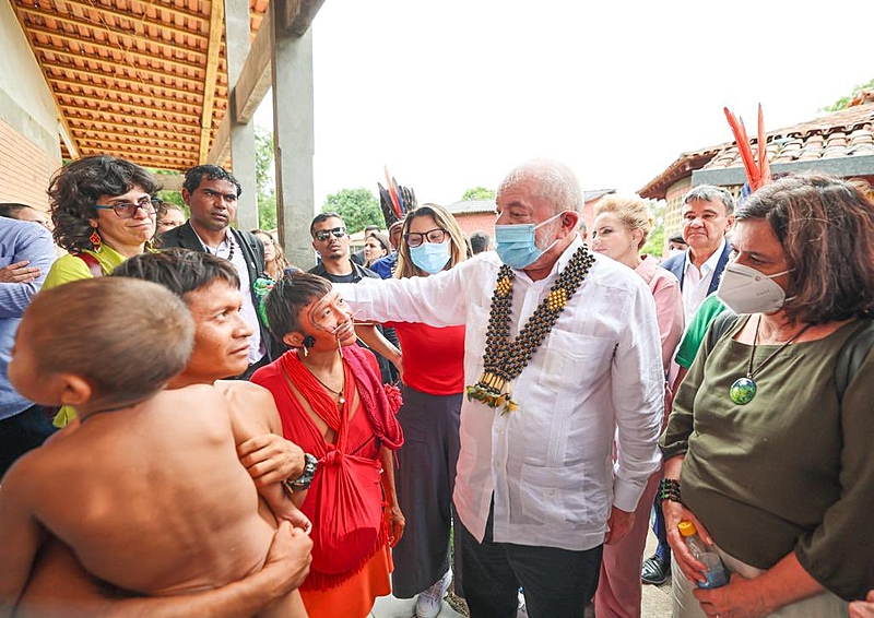 BRASIL DE FATO: Lula em Roraima: “Não vai mais existir garimpo ilegal”