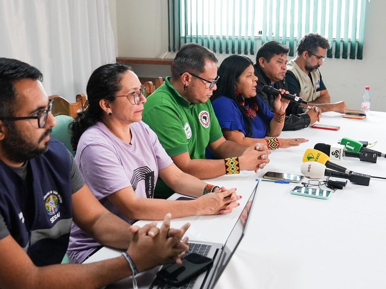 FUNAI: Funai participa de visita técnica do Governo Federal ao território Yanomami