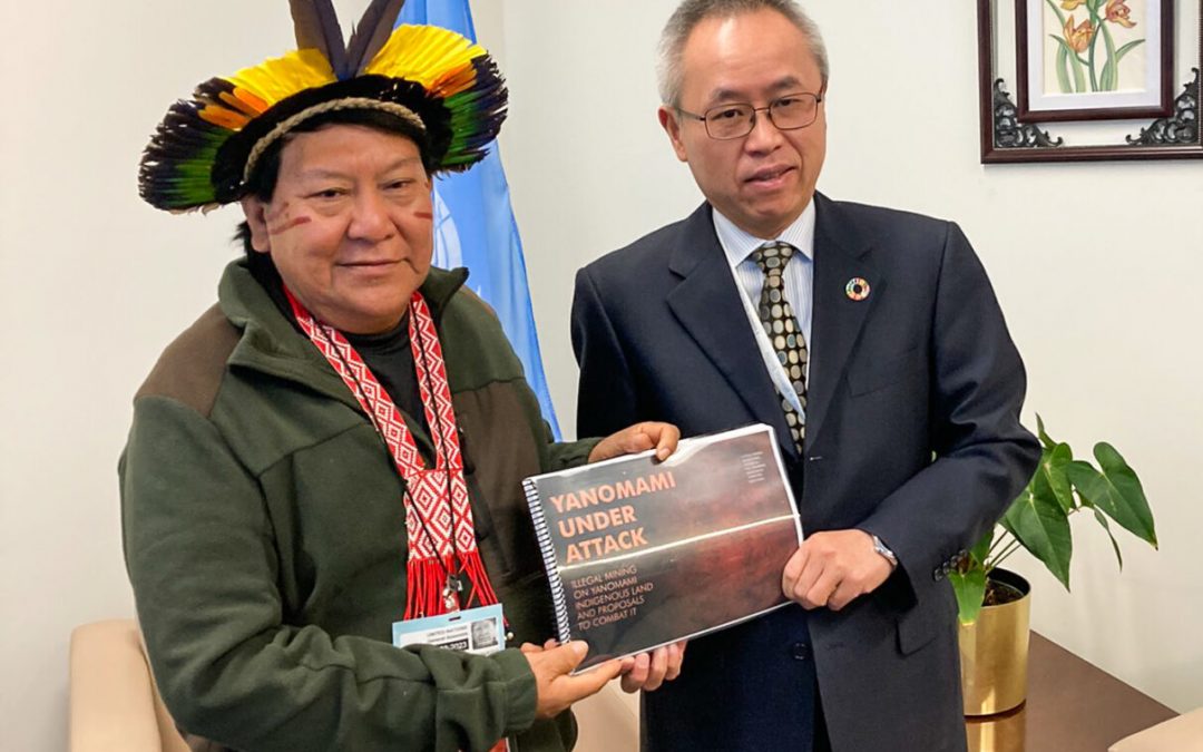 AMAZÔNIA REAL: “Yanomami Sob Ataque”: a denúncia de Davi Kopenawa na ONU