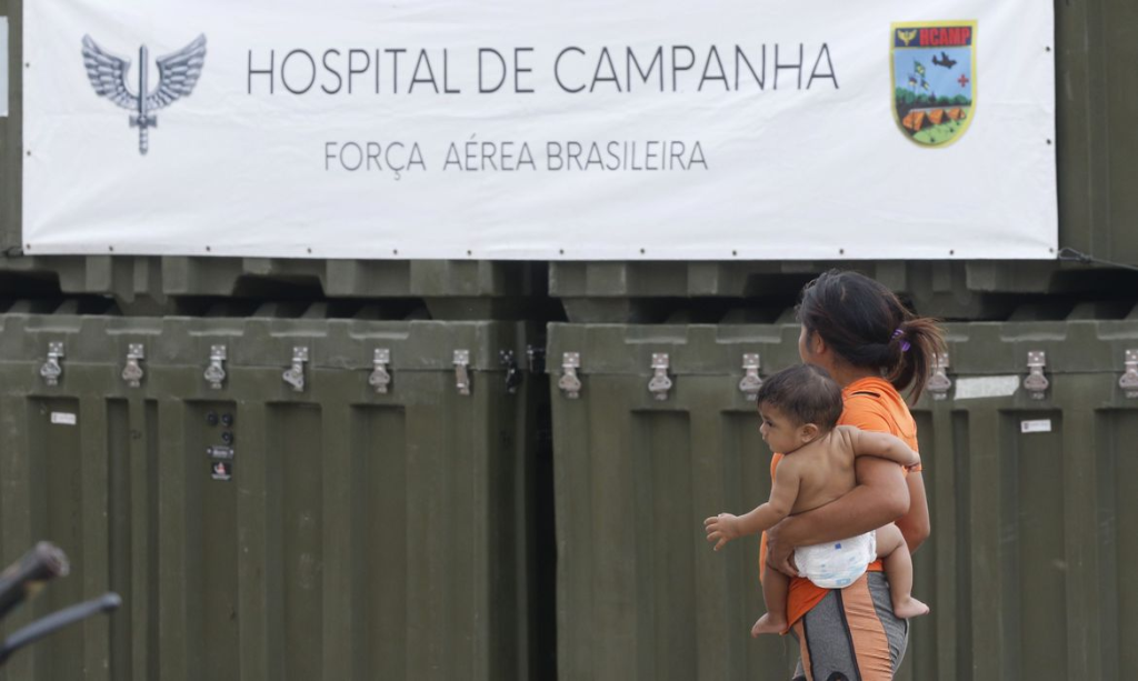 AMAZÔNIA NOTÍCIA E INFORMAÇÃO: Hospital de campanha já fez mais de 300 atendimentos aos yanomami