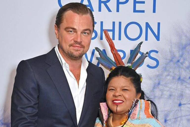 FOLHA DE SÃO PAULO: DiCaprio homenageia Sonia Guajajara em evento pré-Oscar