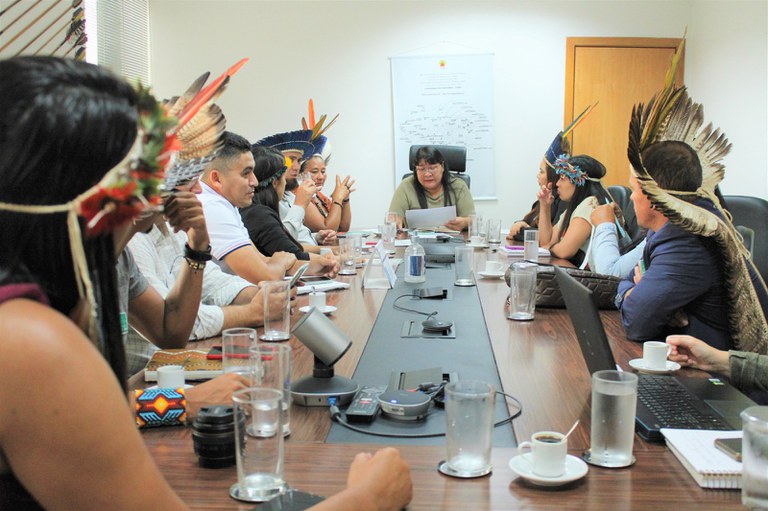 FUNAI: Delegação de indígenas do Ceará solicita à Funai celeridade na demarcação de terras indígenas no Estado