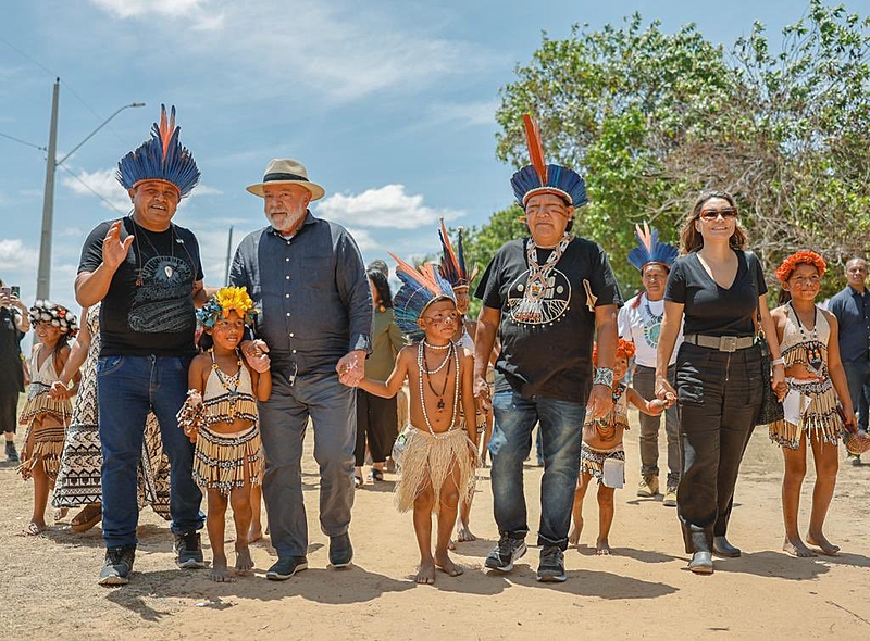 BRASIL DE FATO: ‘Vamos tirar definitivamente os garimpeiros das terras indígenas’, afirma Lula em Roraima