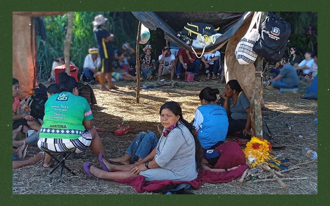 APIB: Povo Kaiowá e Guarani retoma novamente a sede da Fazenda Inho