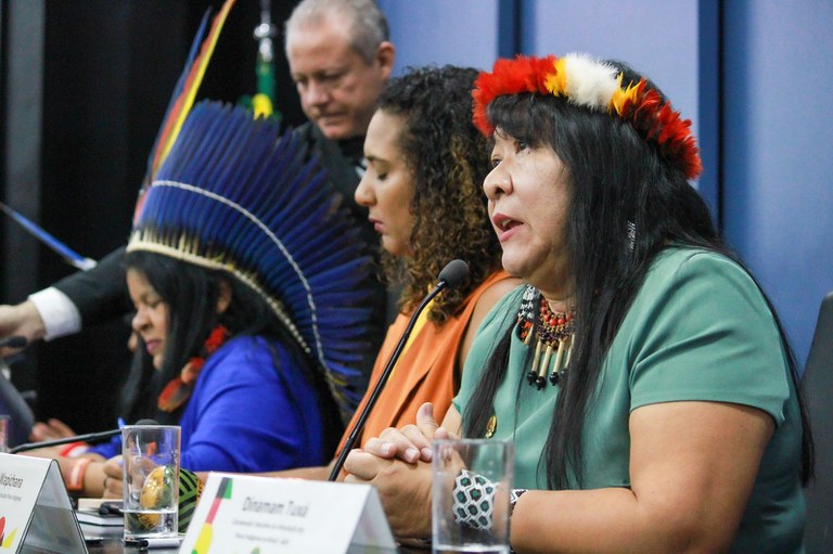 FUNAI: Nunca mais um Brasil sem nós: Funai participa de evento em comemoração ao Dia dos Povos Indígenas