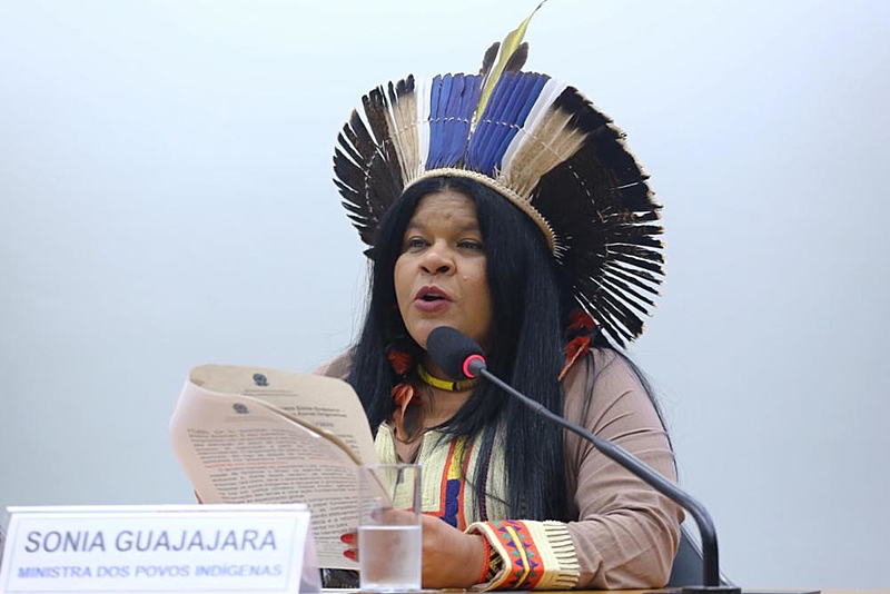 BRASIL DE FATO: Guajajara diz que 10 terras indígenas devem ser demarcadas ainda em abril